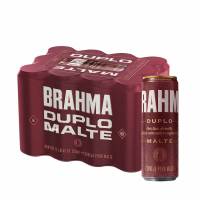 Cerveja Brahma Duplo Malte Pack c12 350ml