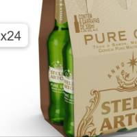 Stella Artois Pure Gold Long Neck 330ml (Caixa com 24)
